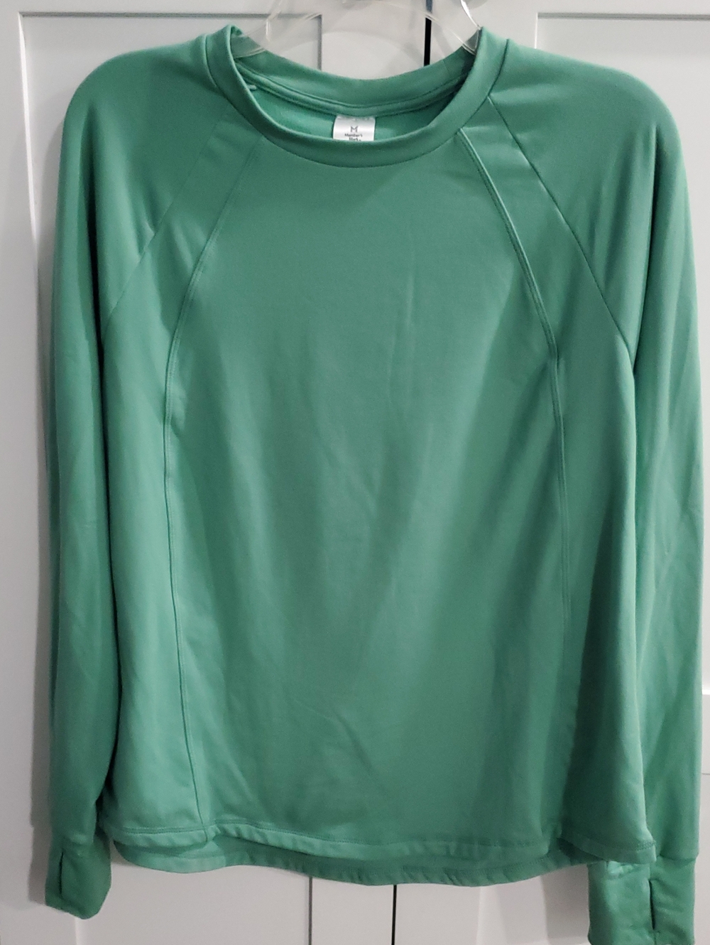 Women's Long-Sleeve Performance Top - Mint Green